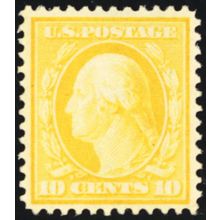 338, Mint XF NH 10¢ GEM - With PSE Certificate - Stuart Katz