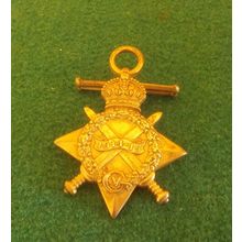 Brass 1914 - 1915 WWI Star Medal - 170655 GA, Keene L.S.R.N.