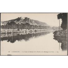 Canal de Retenue de la Divette & Montagne du Roule, Cherbourg, c.1910 - Lévy CPA