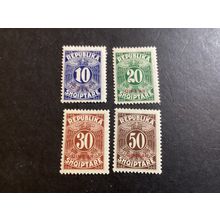 ICOLLECTZONE Albania J31-34 VF hinged