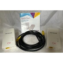 Netgear PLP1000 Powerline internet boosters x2