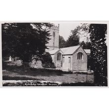 EC861 CHUDLEIGH CHURCH. R/P POSTCARD. CHAPMAN