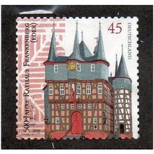 GER 2009 €0.45 (S/A) 'FRANKENBERG HALL' FINE USED (EBID30-574)