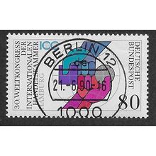 GER 1990 80pf 'CHAMBER OF COMMERCE, HAMBURG' FINE USED (EBID60-492)
