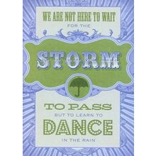 Passing Storms - Tree Free Greeting Card - 17218