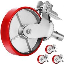 Scaffolding Wheels Set, Heavy Duty 4-Pack 8" Scaffolding Casters, with 4400 ...