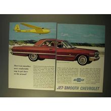 1963 Chevrolet Impala Sport Coupe Ad - Comfortable