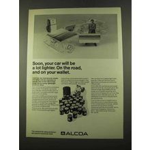 1975 Alcoa Aluminum Ad - Car Will Be Lighter