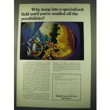 1974 U.S. Air Force Ad - Jump Into Specialized Field