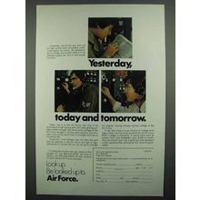 1974 U.S. Air Force Ad - Yesterday, Today and Tomorrow