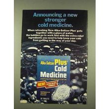 1976 Alka-Seltzer Plus Cold Medicine Ad