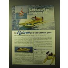 1978 Stevenson Hydrocat Power/Sailer Catamaran Ad