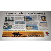 1985 Spain Tourism Ad - The Beaches of the World