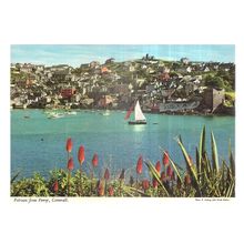 POLRUAN FROM FOWEY, CORNWALL unused vintage postcard by John Hinde (A) =