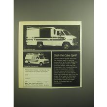 1979 Cobra Industries Sports Van and Van Conversion Ad - Catch the Cobra Spirit
