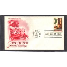 FDC Art Craft 1843 15c Christmas (Cachet-U/A) CV00318