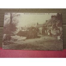 WINKLE STREET, CALBOURNE, ISLE OF WIGHT unused REPRO postcard =
