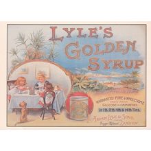 Lyle's Golden Syrup Advertising Postcard