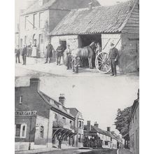 Old Smithy Back Lane Rainham Essex & Village Pub 2x Postcard