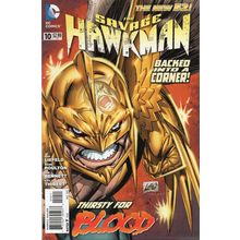 THE SAVAGE HAWKMAN #10 - DC COMICS (2012)