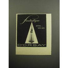 1957 D'Orsay Fantastique Perfume Advertisement