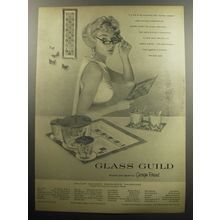 1957 Georges Briard Glass Guild Golden Celeste Glass Advertisement