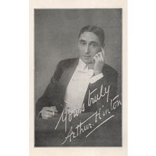 Arthur Hinton Classical Music Composer Printed Signed Postcard