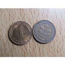 1978f 1 Pfennig Germany Coin
