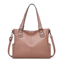 Handbags for Women Large Designer Ladies Hobo bag Bucket Purse Faux Leather Pink