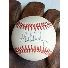 Mark Gubicza Signed Autographed Official American League (OAL) Baseball