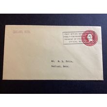 ICOLLECTZONE US U430d Official Use Cancel Entire XF used (B500-12)