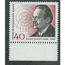 BERLIN - 1974 40pf U/M 'ADOLF SLABY ' (EBID42-431)