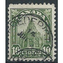 Canada 1930 SG299 10c Olive-Green Fine Used....