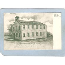 Rhode Island Pawtucket Postcard Old Slater Mill~1114