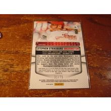 2014 Panini Prizm, Blue Mojo Prizm, #'d 31/75, STEPHEN STRASBURG, Washington