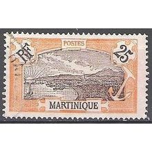 Martinique 1922 Michel 89 O Cote (2004) 0.60 € Vue de Fort-de-France Cachet rond