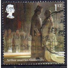 GB 2021 The Legend of King Arthur - Arthur Marries Guinevere 1st Used