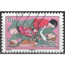 France 2013 Michel 5507 O Cote (2015) 0.60 € Etre serrés comme des sardines