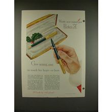 1948 Parker 51 Pen Ad - Give Writing Ease!