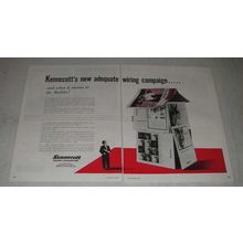 1954 Kennecott Copper Ad - Wiring Campaign