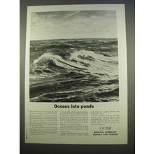 1963 Bristol Siddeley Ad - Oceans into Ponds