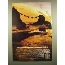 1969 Pan Am Airlines Ad - The Second Honeymoon is Better Than the First