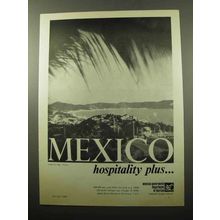 1969 Mexico Tourism Ad - Hospitality Plus