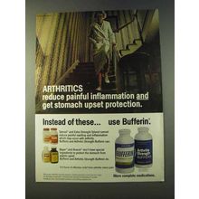 1979 Bufferin Medicine Ad - Arthritics Inflammation