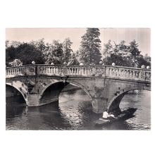 CLARE BRIDGE, Cambridge used vintage postcard dated 1960 RP =