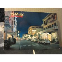 BY NIGHT, JESOLO, ITALY unused postcard =