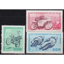 GERMANY DDR [1963] MiNr 0972-74 ( **/mnh ) Sport