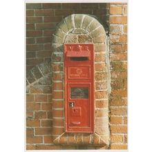 Earls Colne Letterbox Royal Mail Post Box Postcard