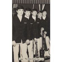 Dave Clark Five Real Photo Brel Postcard Please Read