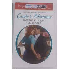 taming the last st. claire by carole mortimer paperback good